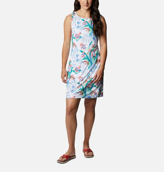 Columbia Chill River Dresses White For Women's NZ32940 New Zealand